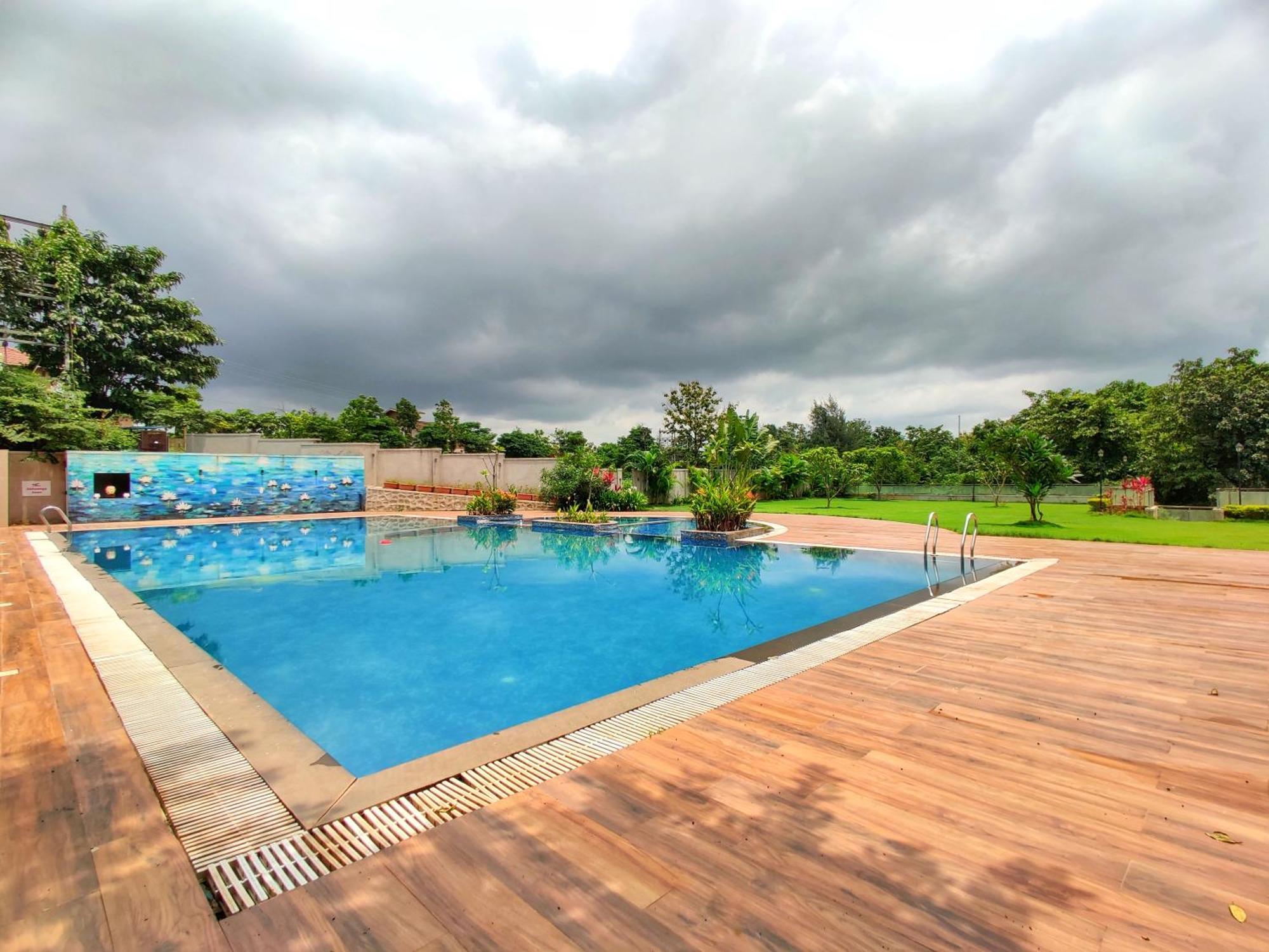 Pushpam Sanskruti Resort Karjat - A Pure Veg Resort Dhamni المظهر الخارجي الصورة